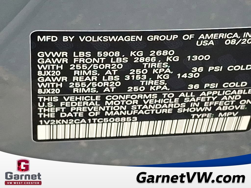 New 2026 Volkswagen Atlas SE image 13