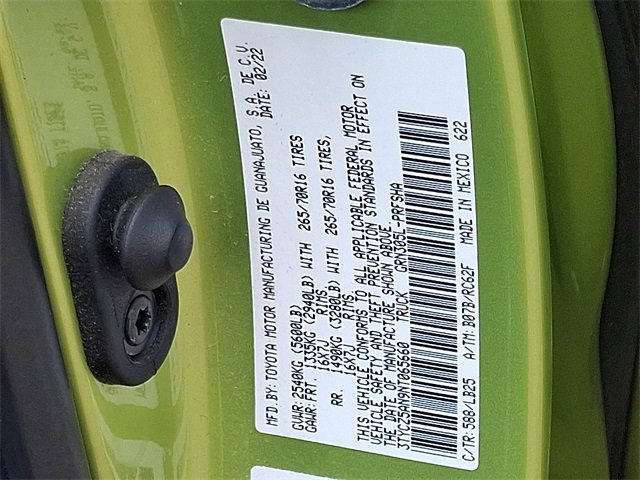 Certified 2022 Toyota Tacoma TRD Pro image 26