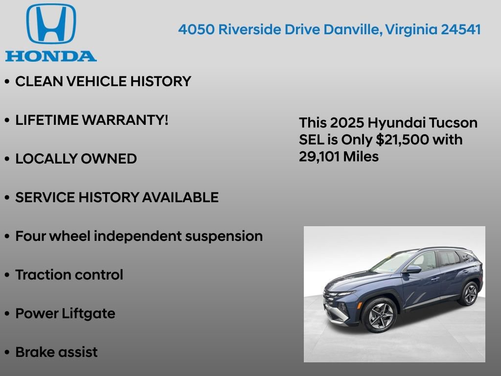 Used 2025 Hyundai Tucson SEL image 7