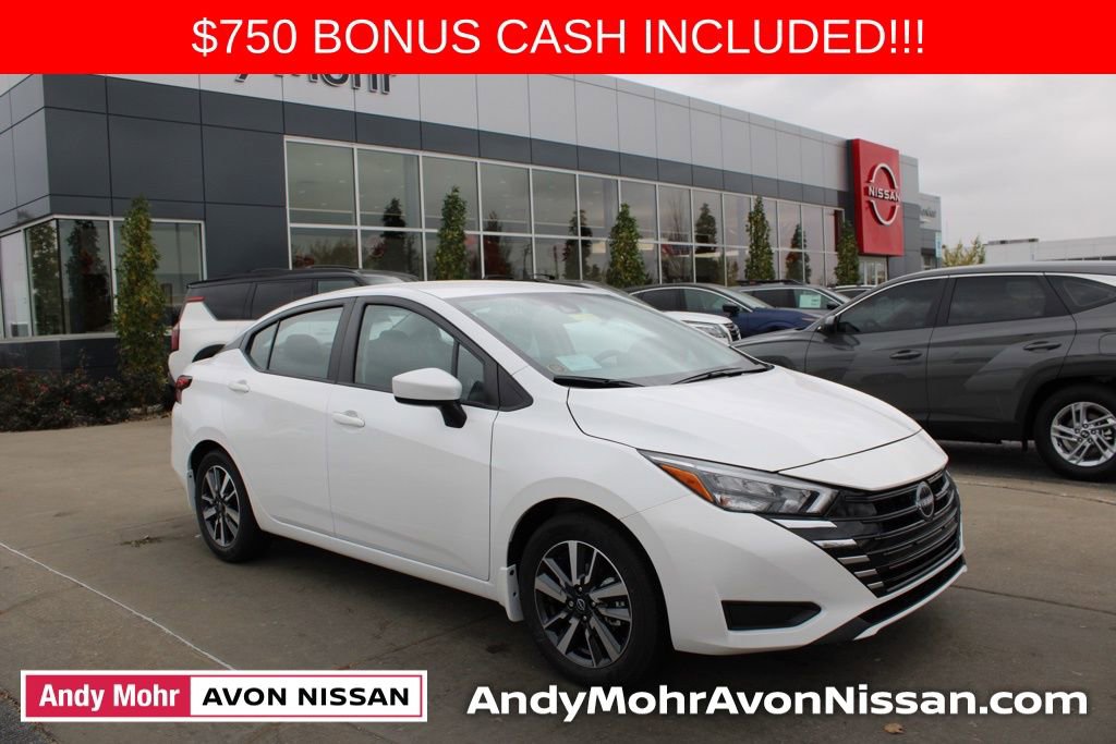 New 2025 Nissan Versa SV w/ Trunk Package