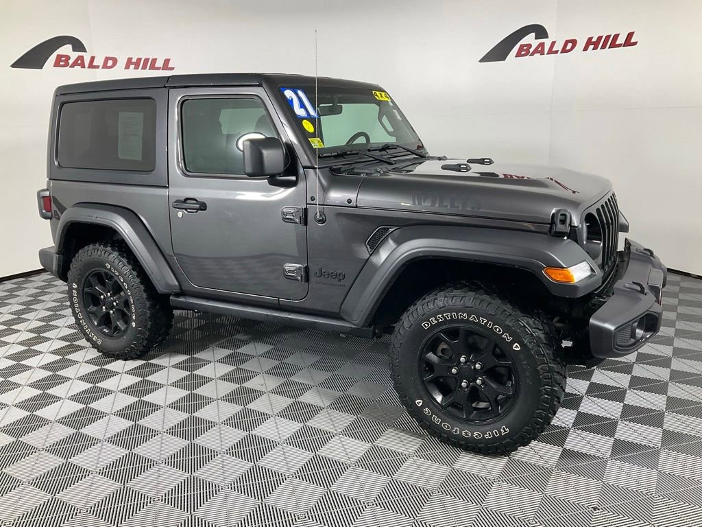 Certified 2021 Jeep Wrangler Willys image 1