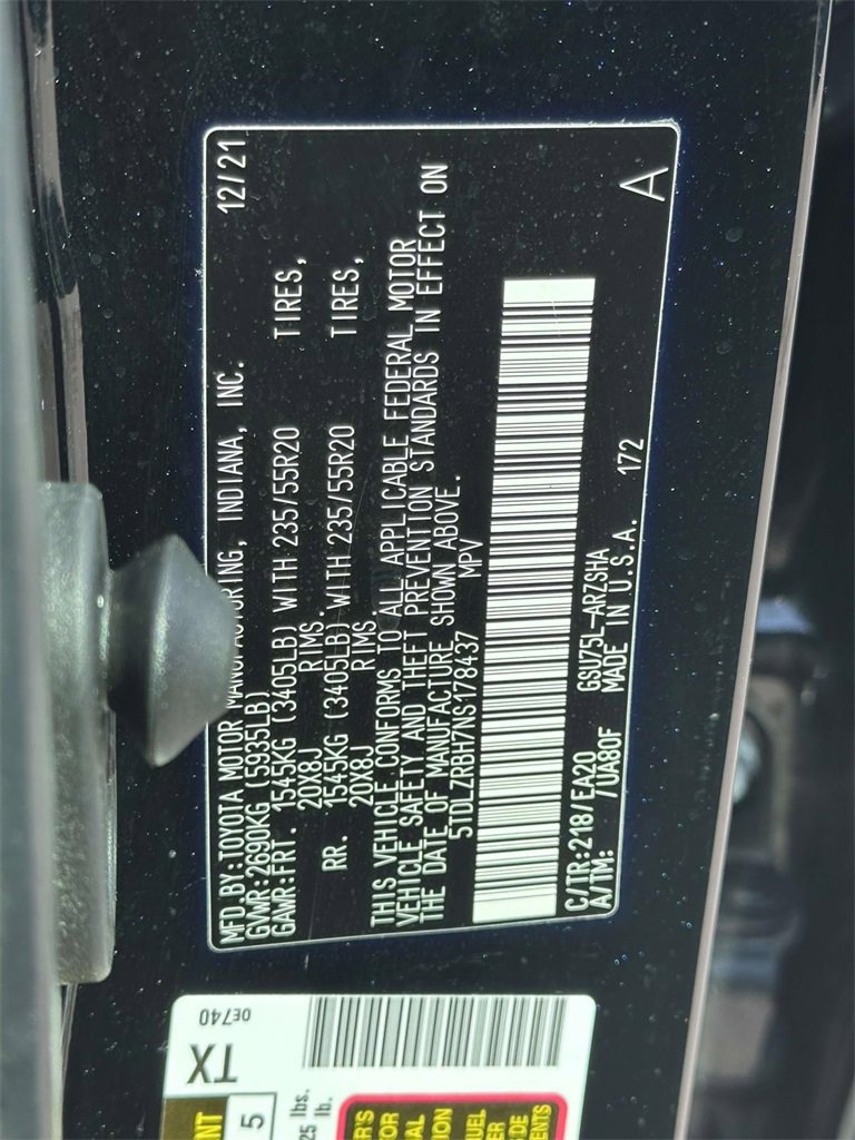 Used 2022 Toyota Highlander XSE image 30