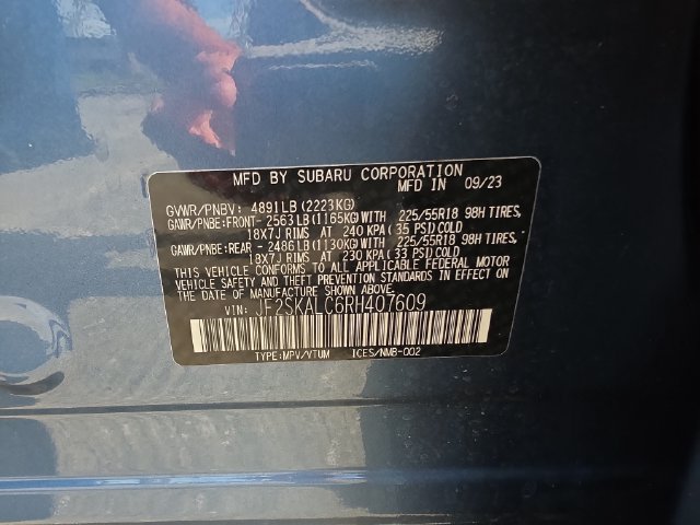 Certified 2024 Subaru Forester Limited AWD/4WD image 30