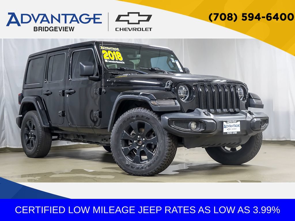 Used 2018 Jeep Wrangler Unlimited Sahara
