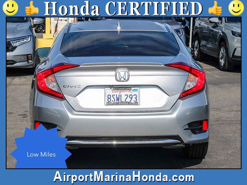 Certified 2020 Honda Civic EX image 9