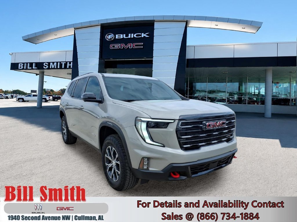 New 2026 GMC Acadia AT4 w/ LPO, Floor Liner Package