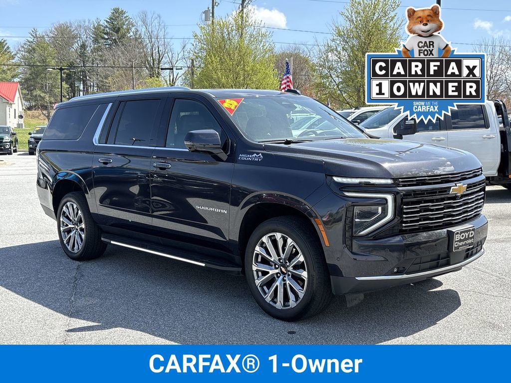 Used 2025 Chevrolet Suburban High Country w/ Sun And Tow Package AWD/4WD image 2