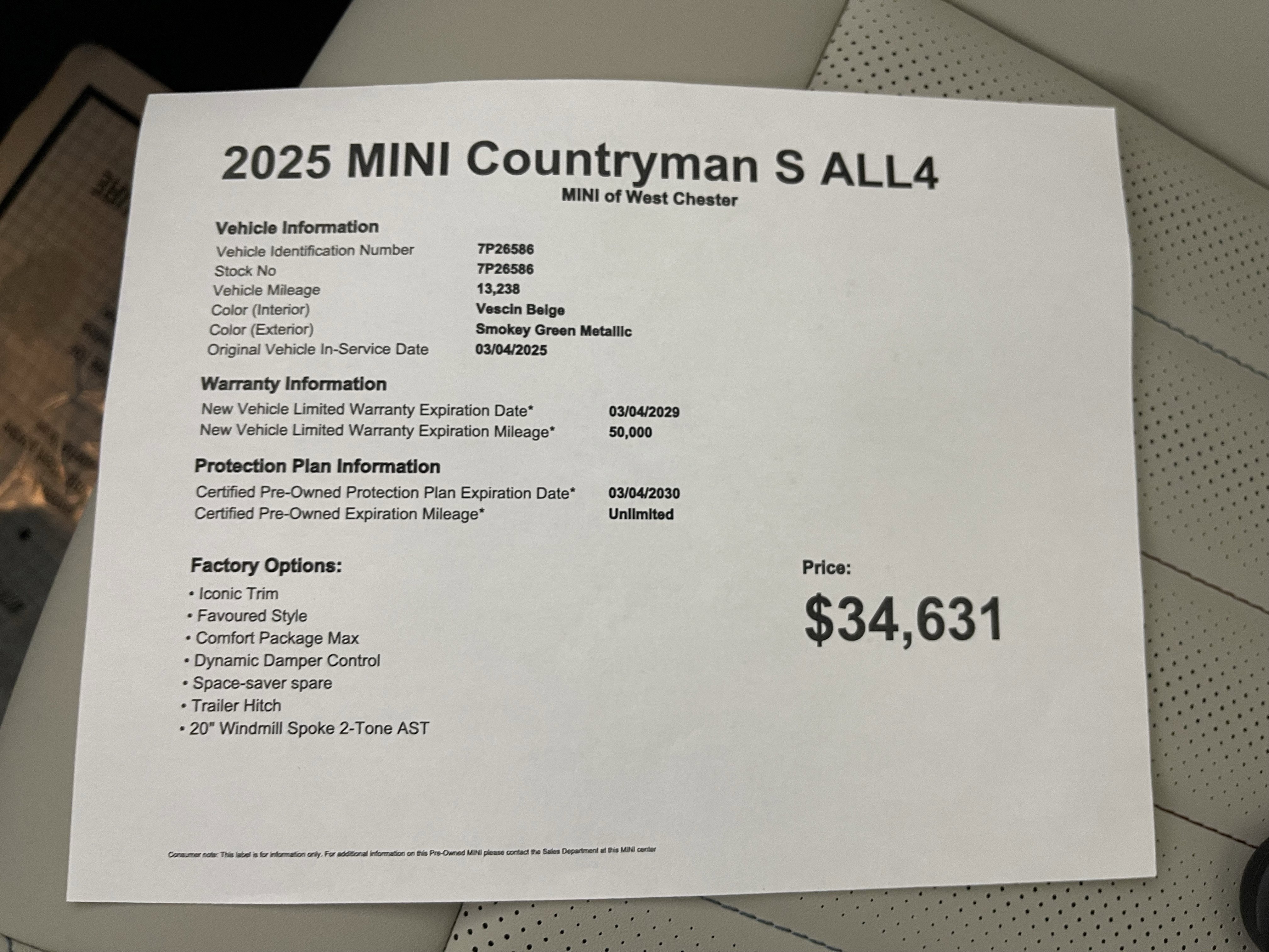 Used 2025 MINI Cooper Countryman S image 19