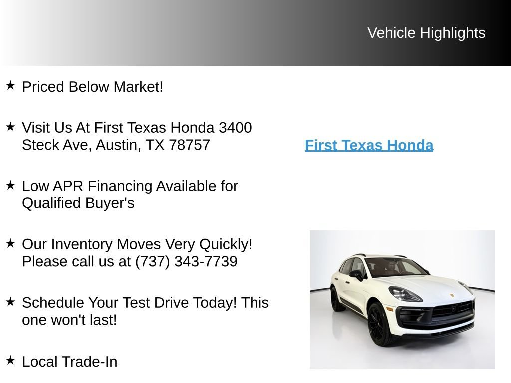 Used 2023 Porsche Macan GTS AWD/4WD image 9