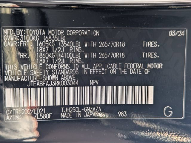 Used 2024 Toyota Land Cruiser AWD/4WD image 28