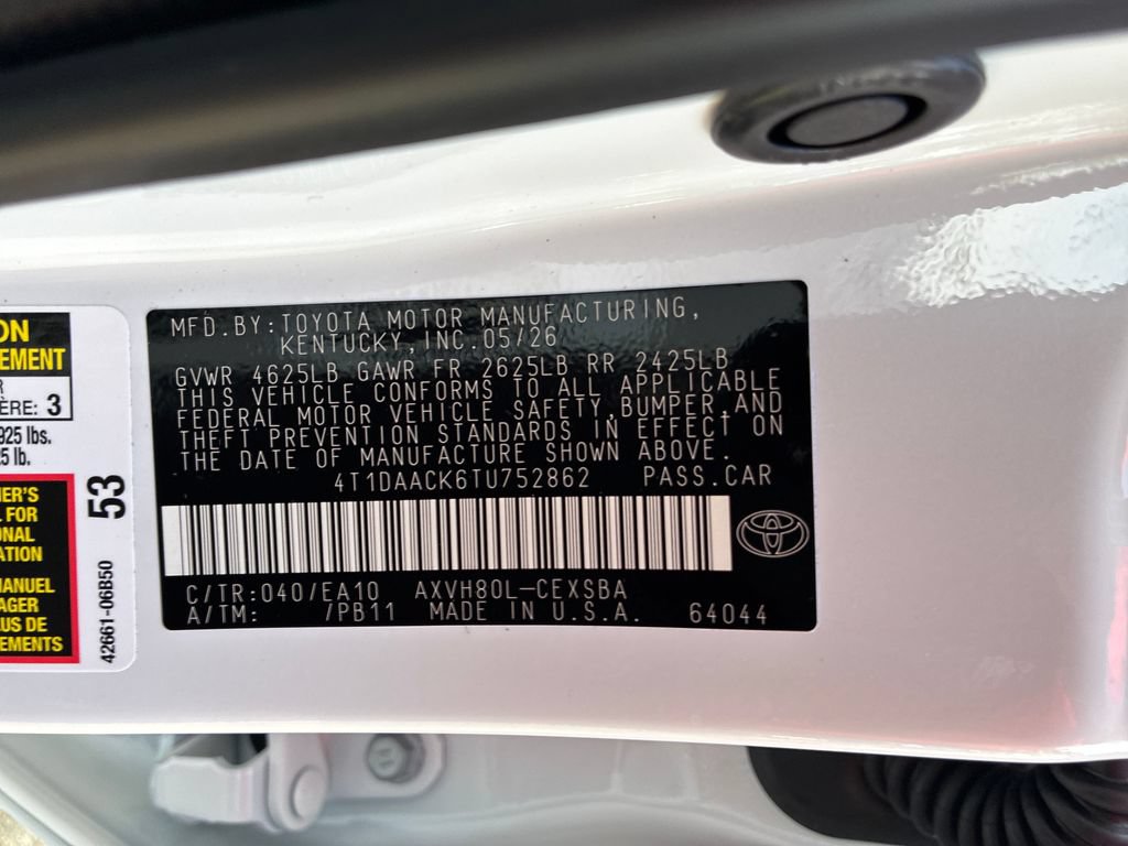 New 2026 Toyota Camry SE FWD image 34