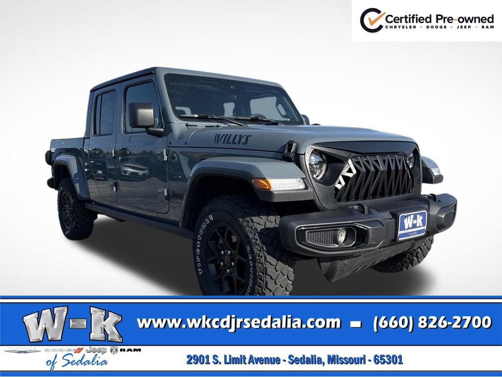 Certified 2025 Jeep Gladiator Sport AWD/4WD image 1