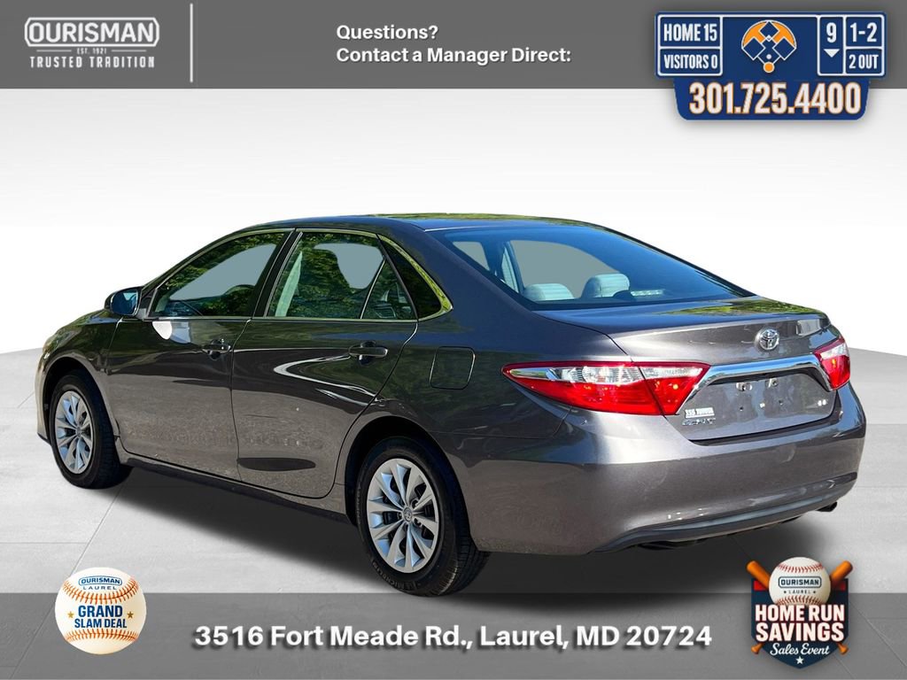 Used 2016 Toyota Camry LE FWD image 3