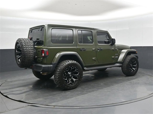 Used 2021 Jeep Wrangler Unlimited Sahara w/ Uconnect 4C Nav & Sound Group image 3