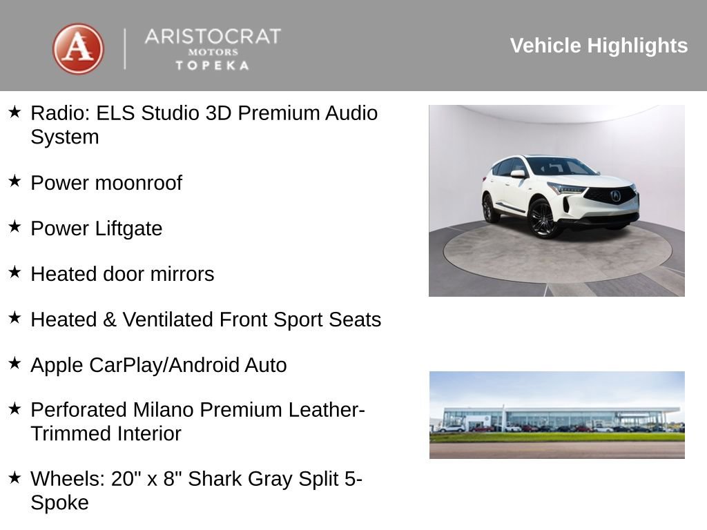 Used 2022 Acura RDX A-Spec image 2