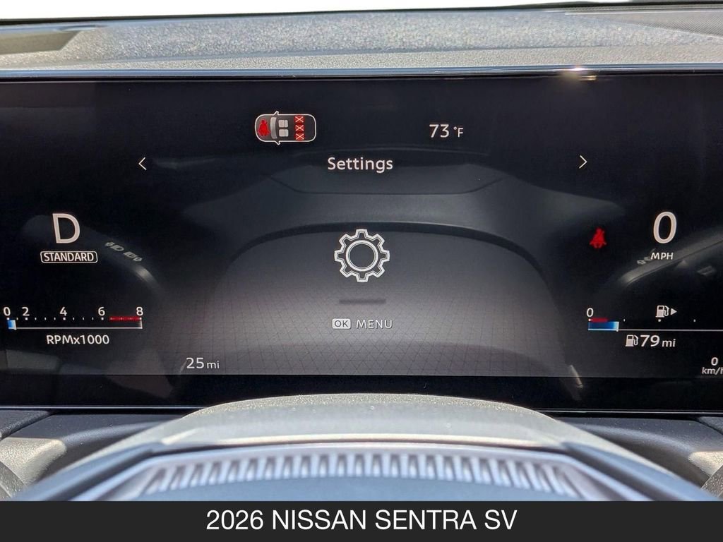 New 2026 Nissan Sentra SV FWD image 19