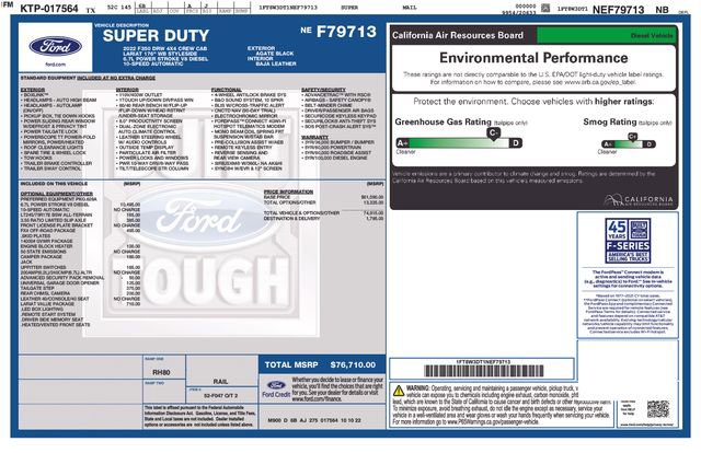 Used 2022 Ford F350 Lariat w/ Lariat Value Package image 52