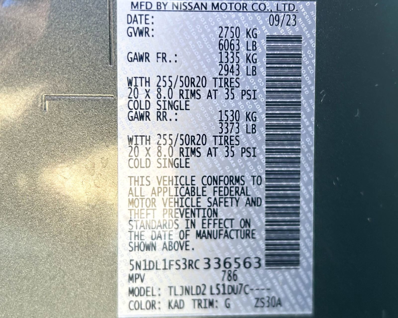 Certified 2024 INFINITI QX60 Luxe image 27