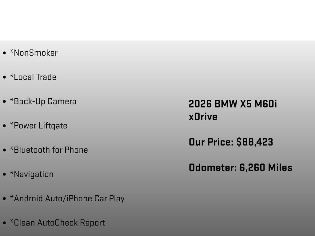 Used 2026 BMW X5 M60i image 24