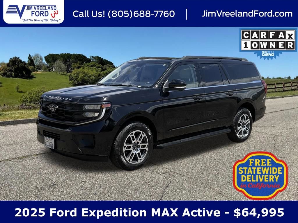 Used 2025 Ford Expedition Max Active AWD/4WD image 1