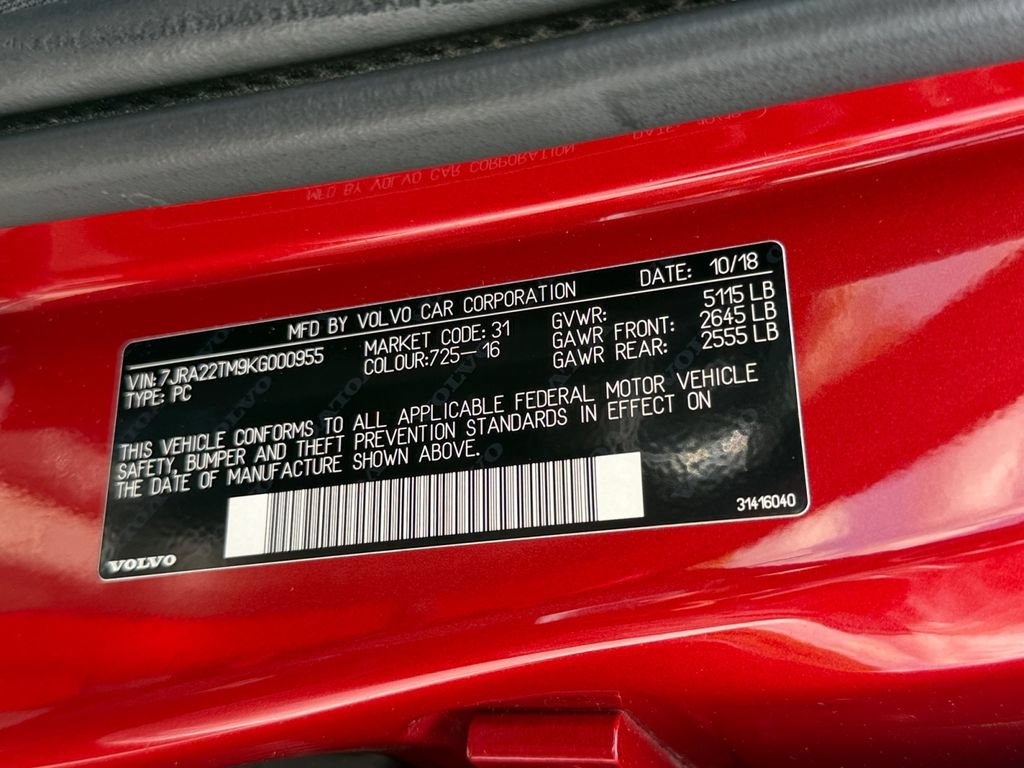 Used 2019 Volvo S60 T6 R-Design AWD/4WD image 30