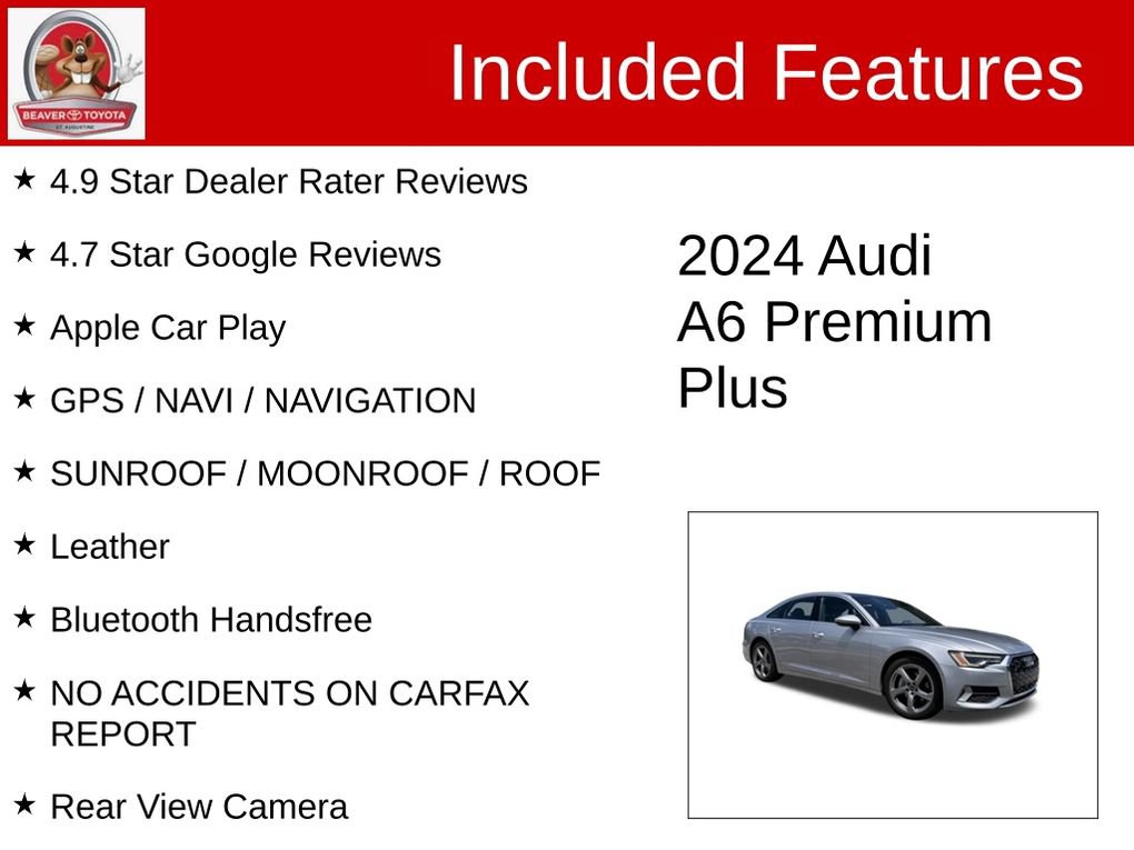 Used 2024 Audi A6 Premium Plus AWD/4WD image 4