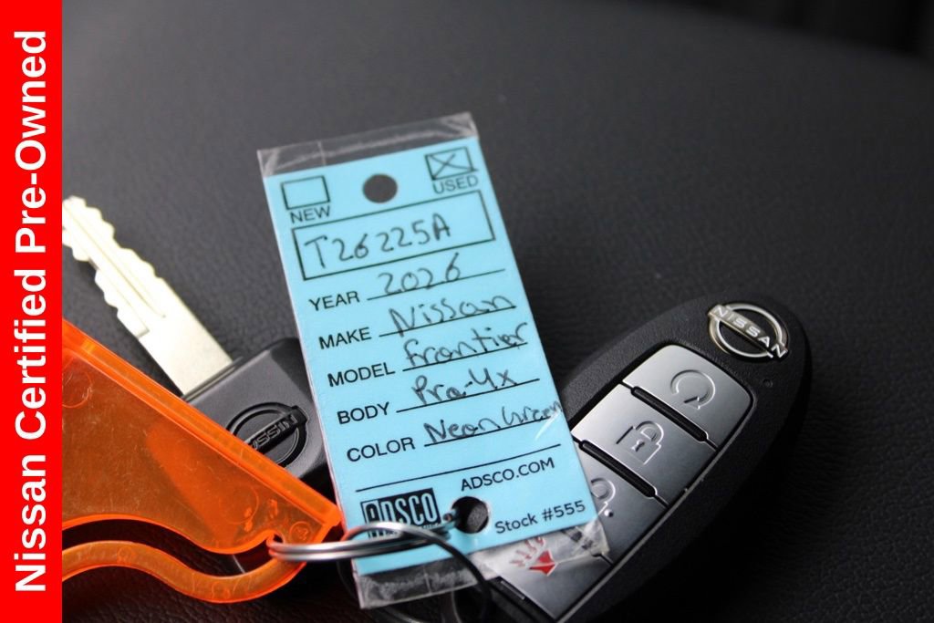 Certified 2026 Nissan Frontier PRO-4X w/ Pro-4x Convenience Package image 32