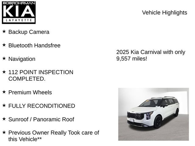 Used 2025 Kia Carnival SX Prestige FWD image 7