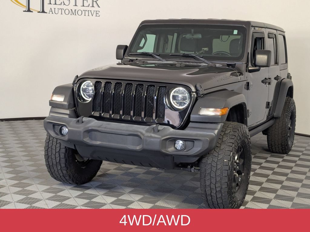 Used 2020 Jeep Wrangler Unlimited Sport AWD/4WD image 4