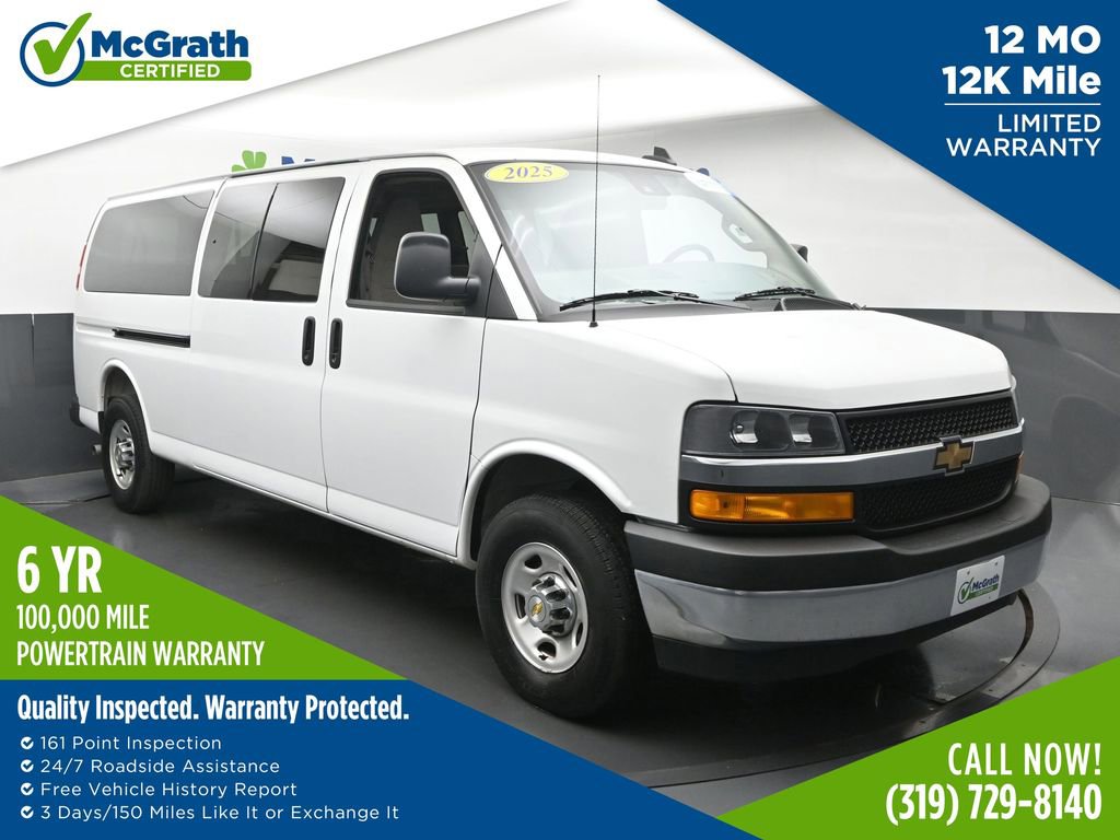 Used 2025 Chevrolet Express 3500 LT w/ LT Preferred Equipment Group RWD image 1