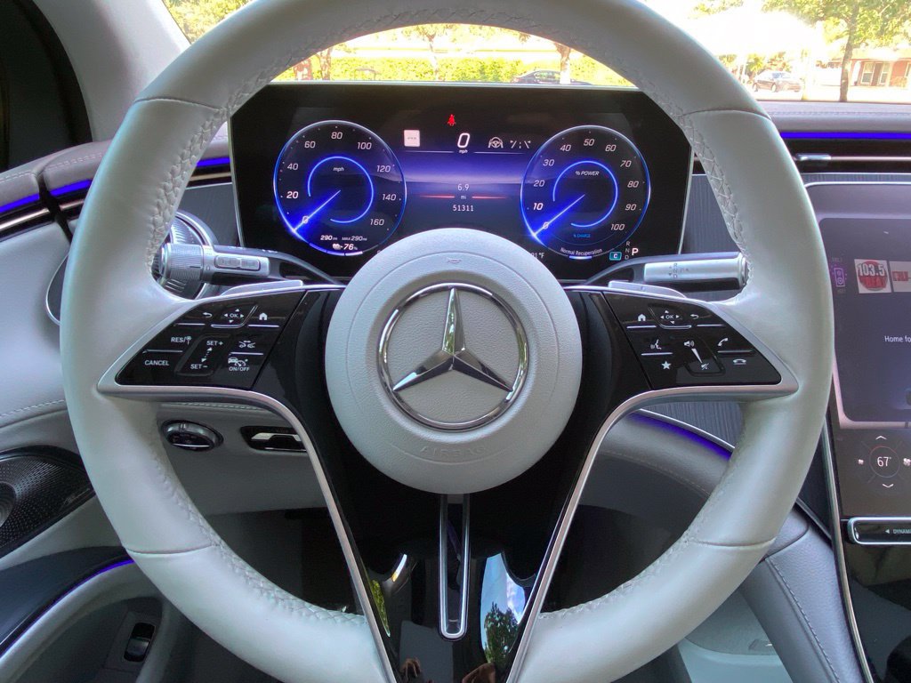 Used 2023 Mercedes-Benz EQS 450+ 4MATIC SUV w/ AMG Line Exterior Package image 24