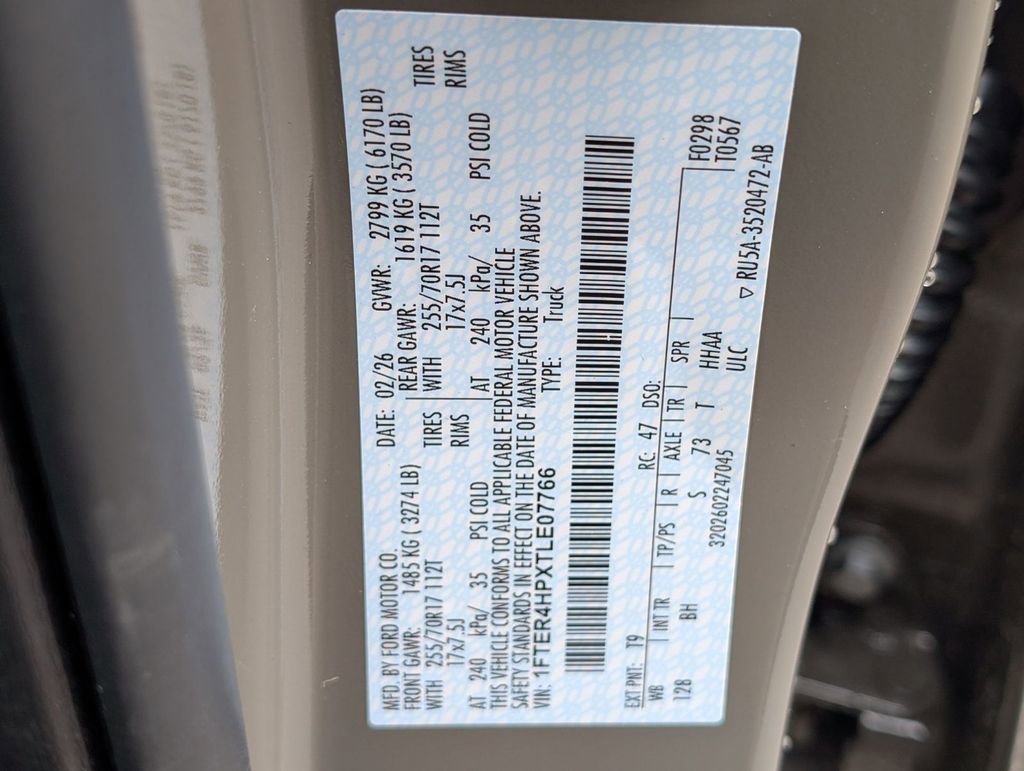 New 2026 Ford Ranger XLT w/ Equipment Group 301A High image 50