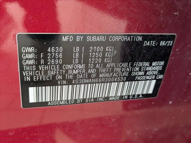 Used 2024 Subaru Legacy Limited AWD/4WD image 24