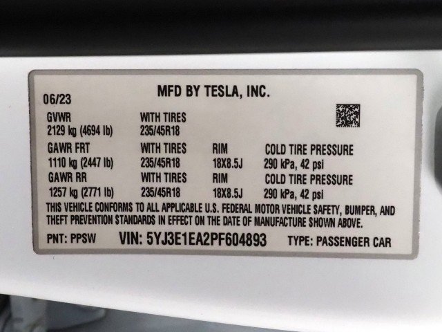 Used 2023 Tesla Model 3 image 64