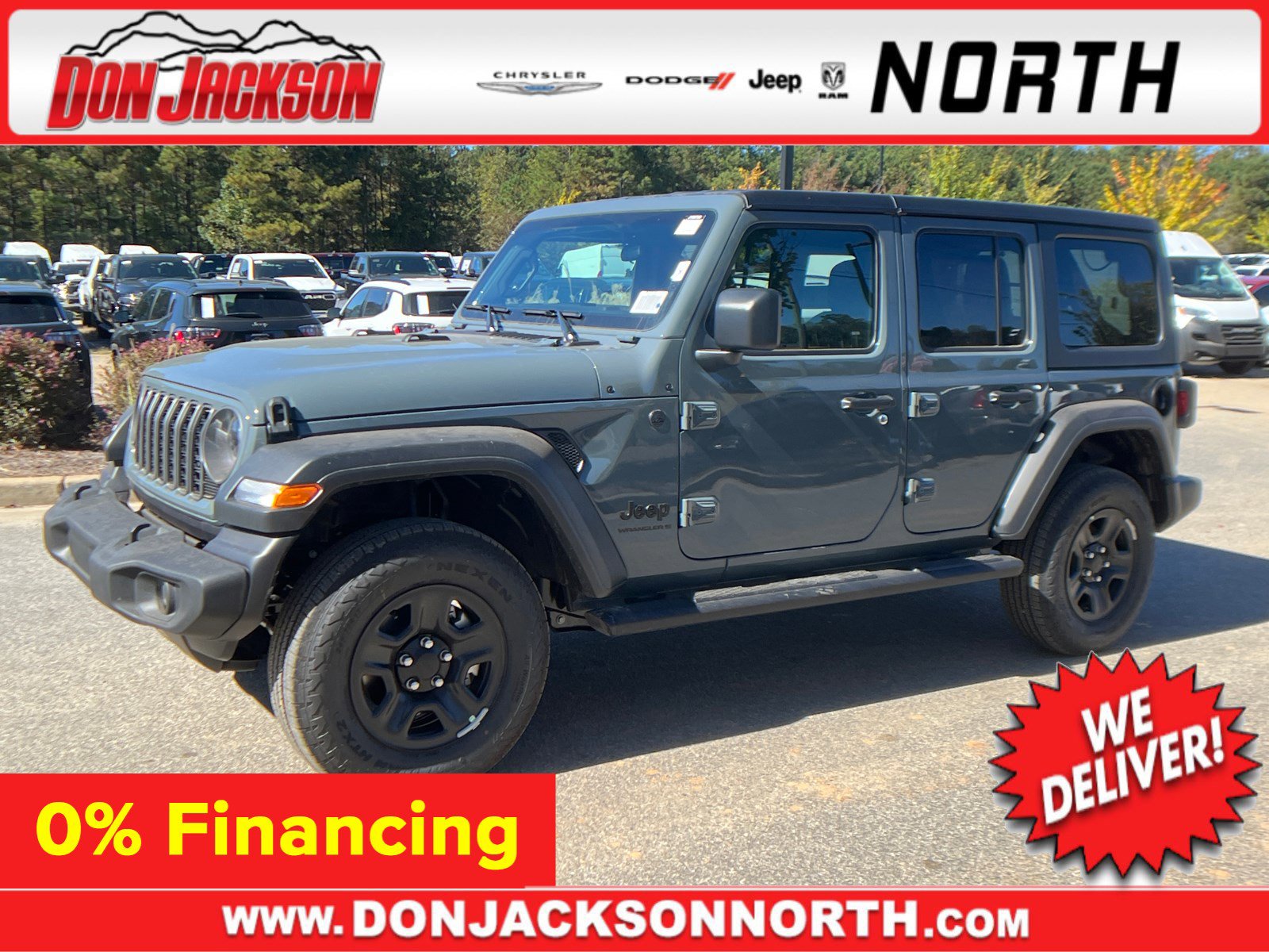 New 2026 Jeep Wrangler Sport AWD/4WD image 1