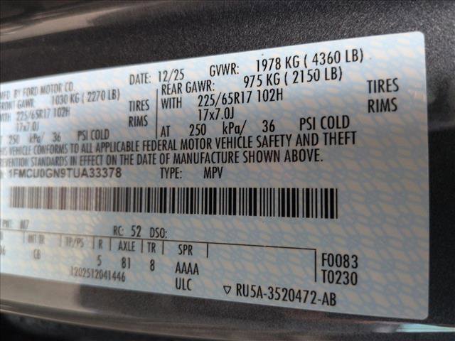 New 2026 Ford Escape Active w/ Tech Pack #1 image 17