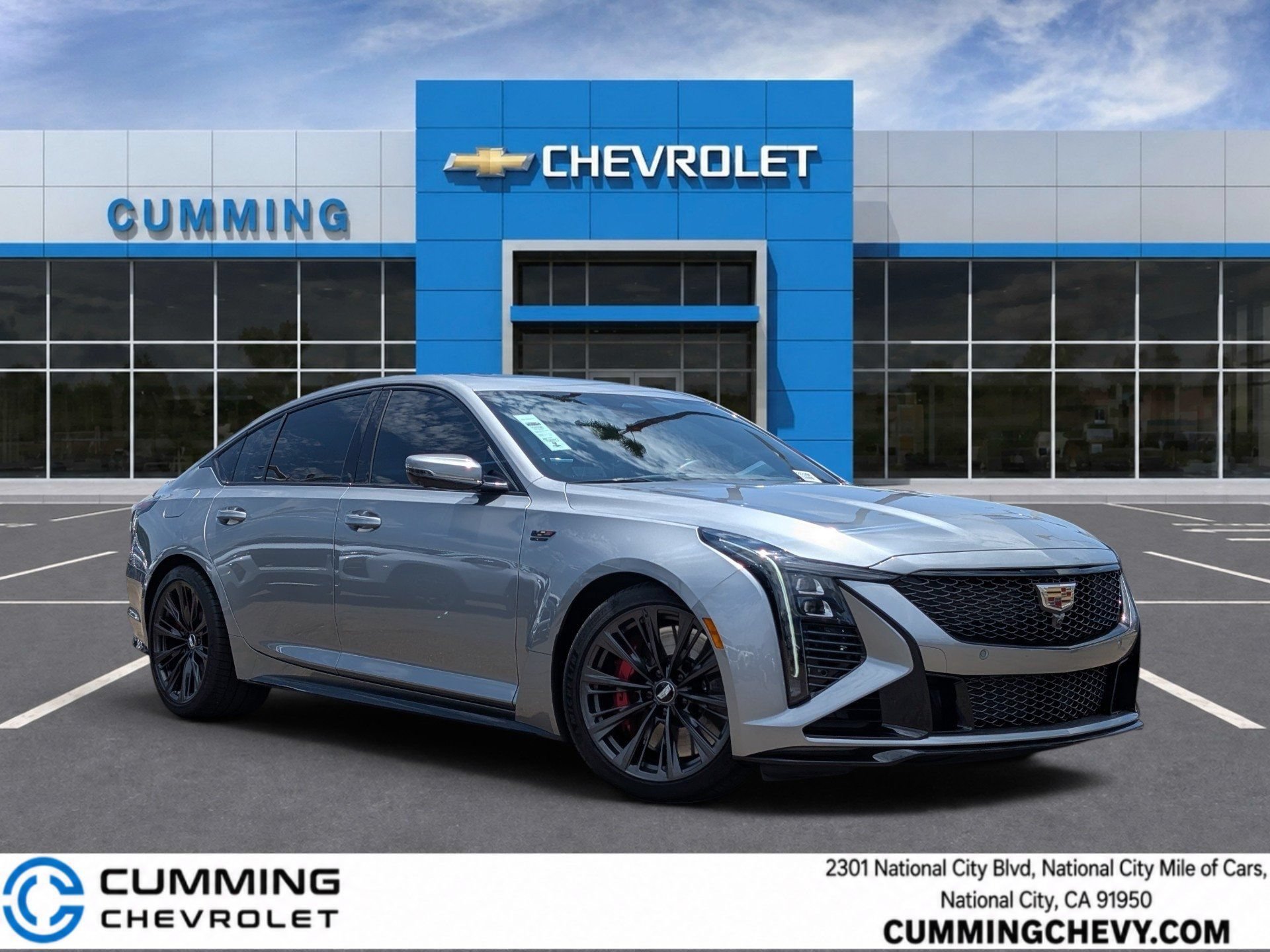 Used 2025 Cadillac CT5 V Blackwing w/ Parking Package RWD image 1