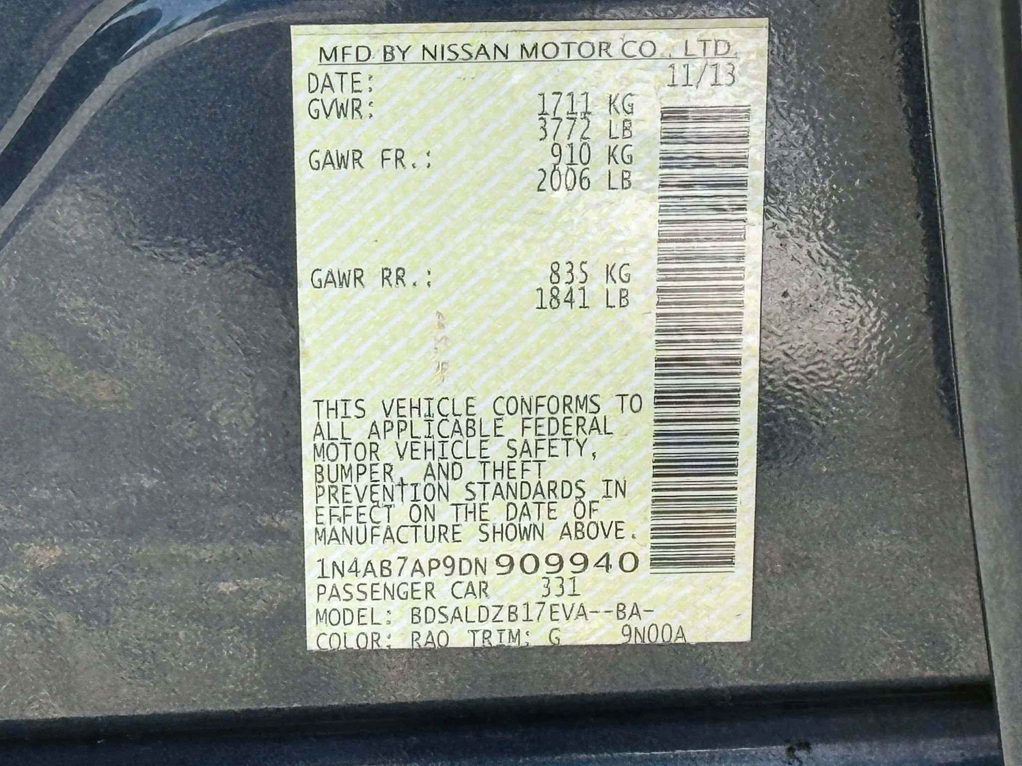 Used 2013 Nissan Sentra SV w/ Driver Pkg image 31