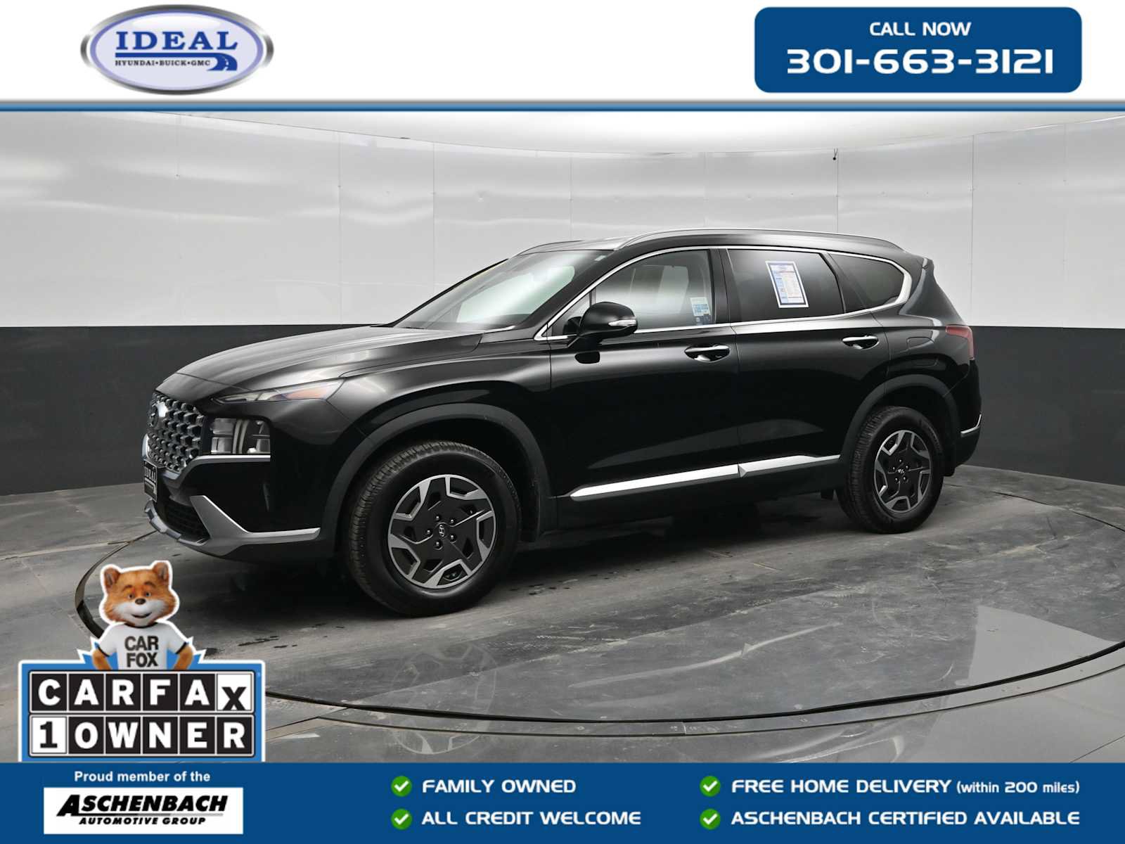 Used 2022 Hyundai Santa Fe Blue