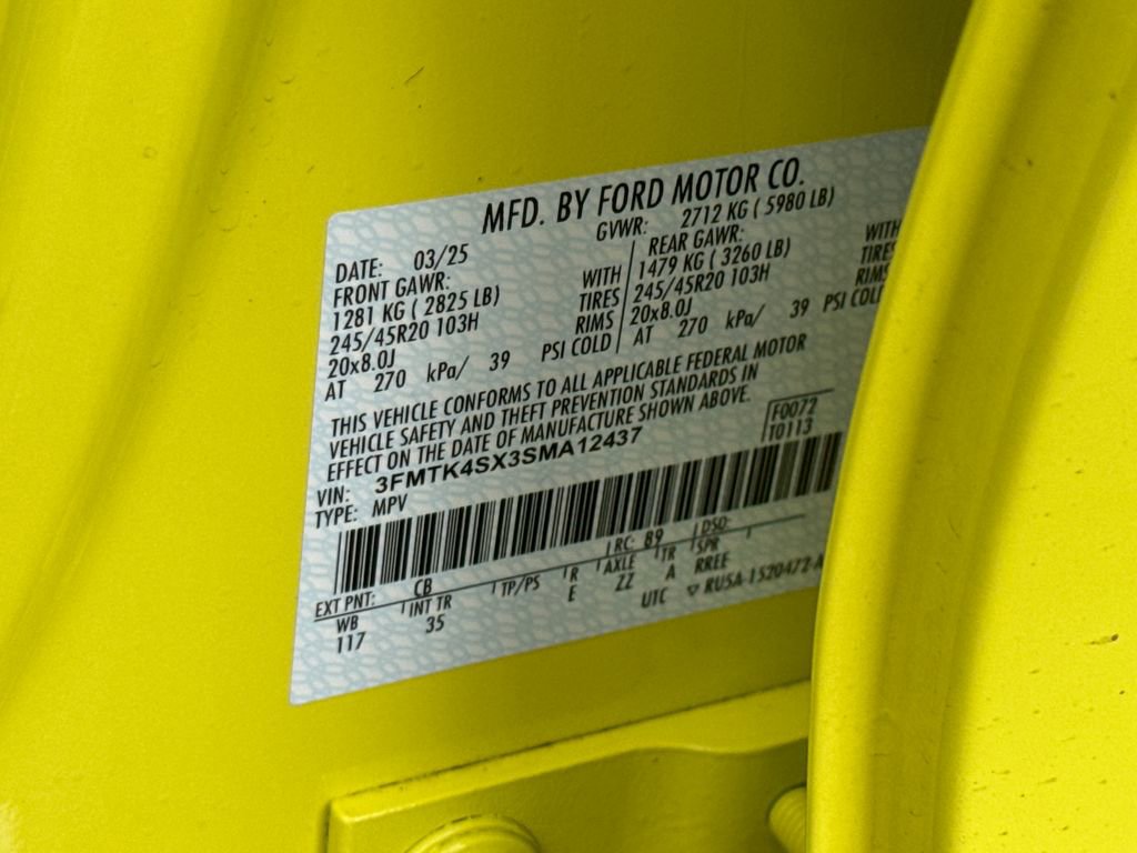 Used 2025 Ford Mustang Mach-E GT AWD/4WD image 34
