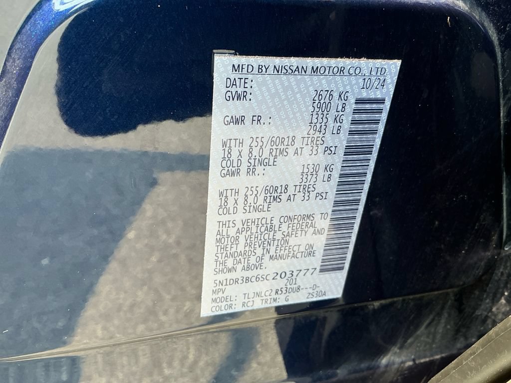Used 2025 Nissan Pathfinder SV AWD/4WD image 30
