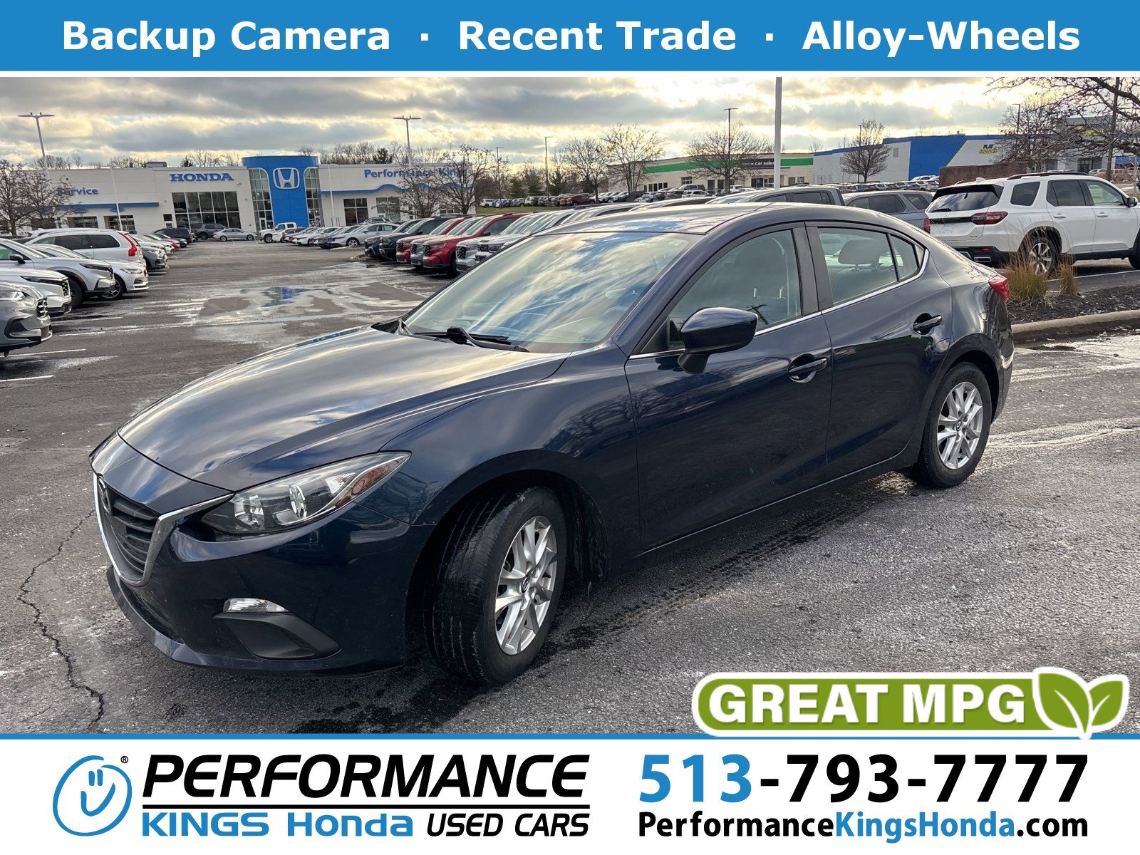Used 2016 MAZDA MAZDA3 i Sport w/ Preferred Equipment Package