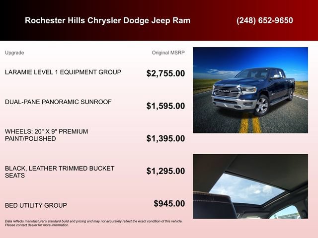 Certified 2023 RAM 1500 Laramie AWD/4WD image 6