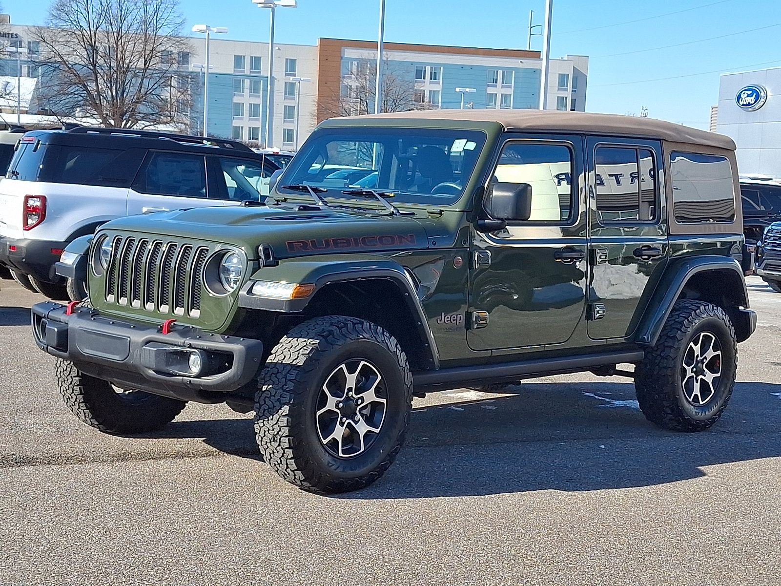 Used 2022 Jeep Wrangler Unlimited Rubicon w/ Steel Bumper Group image 5