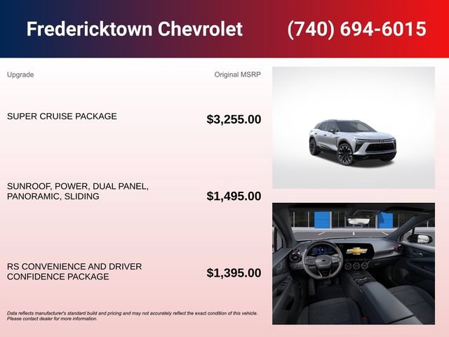 New 2026 Chevrolet Blazer EV RS w/ Super Cruise Package AWD/4WD image 5