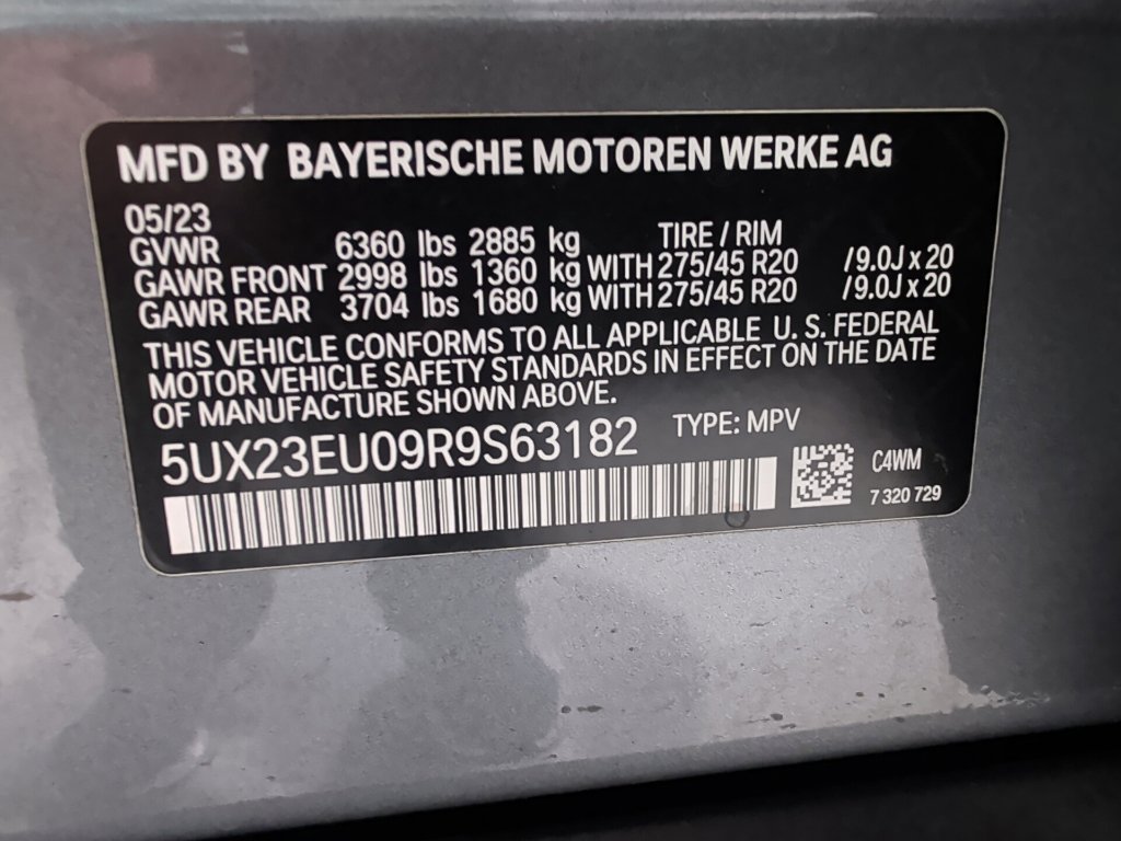 Certified 2024 BMW X5 xDrive40i w/ Premium Package AWD/4WD image 3