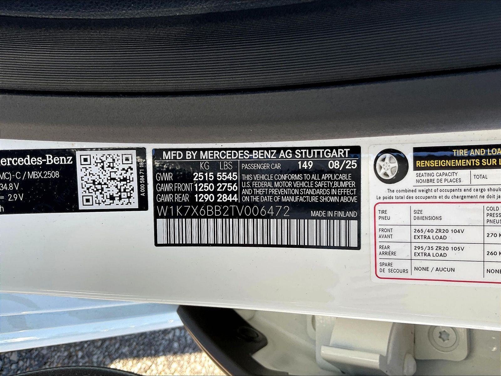 Certified 2026 Mercedes-Benz AMG GT 53 image 21