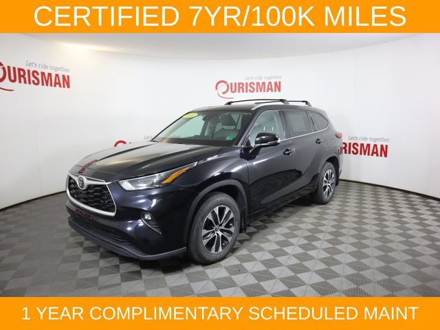 Used 2022 Toyota Highlander XLE AWD/4WD image 1