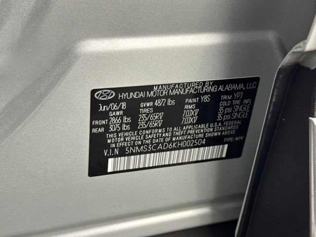 Used 2019 Hyundai Santa Fe SEL image 31