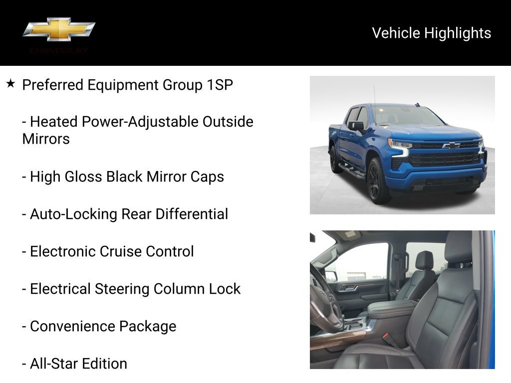 Certified 2024 Chevrolet Silverado 1500 RST w/ RST All Star Premium Package AWD/4WD image 22